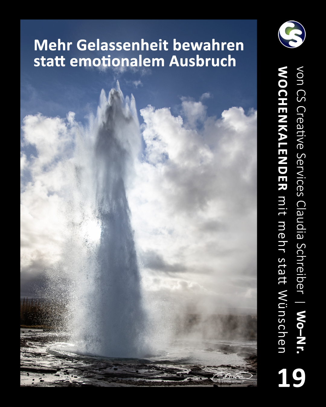19 Wochenkalender