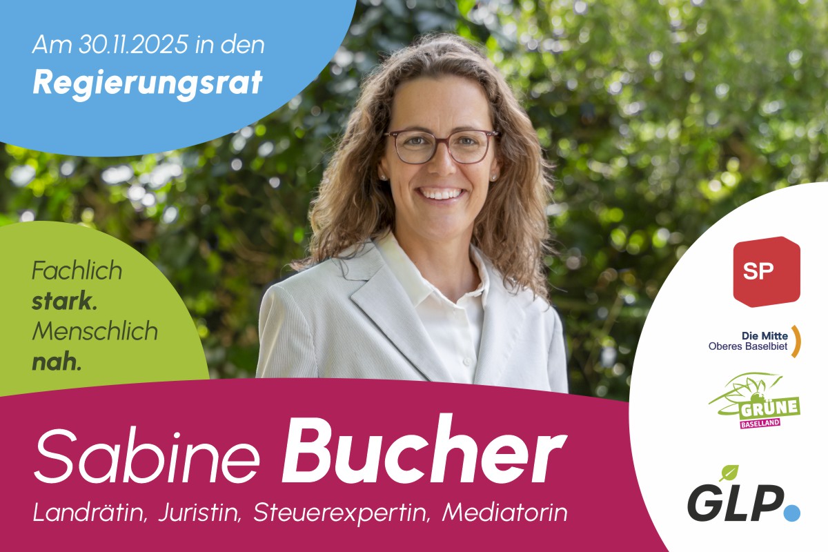 Sabine Bucher am 30.11.25 in den Regierungsrat