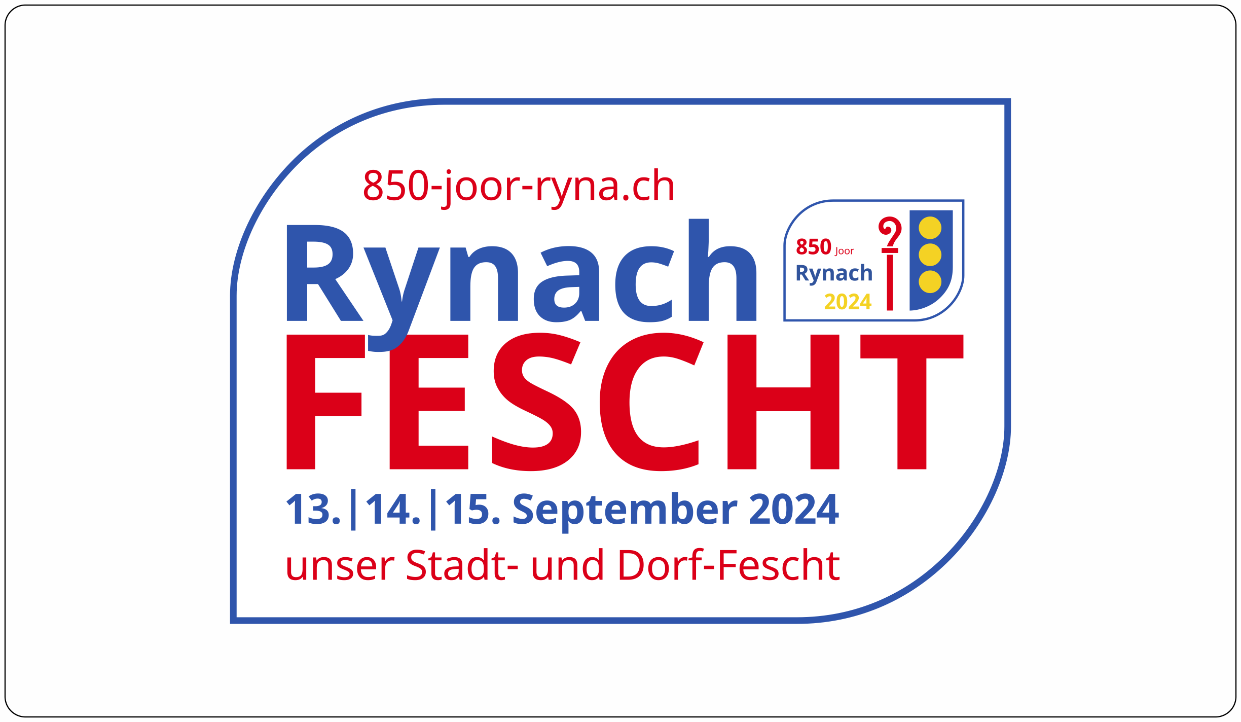 Rynach Fescht Logo InRahmen