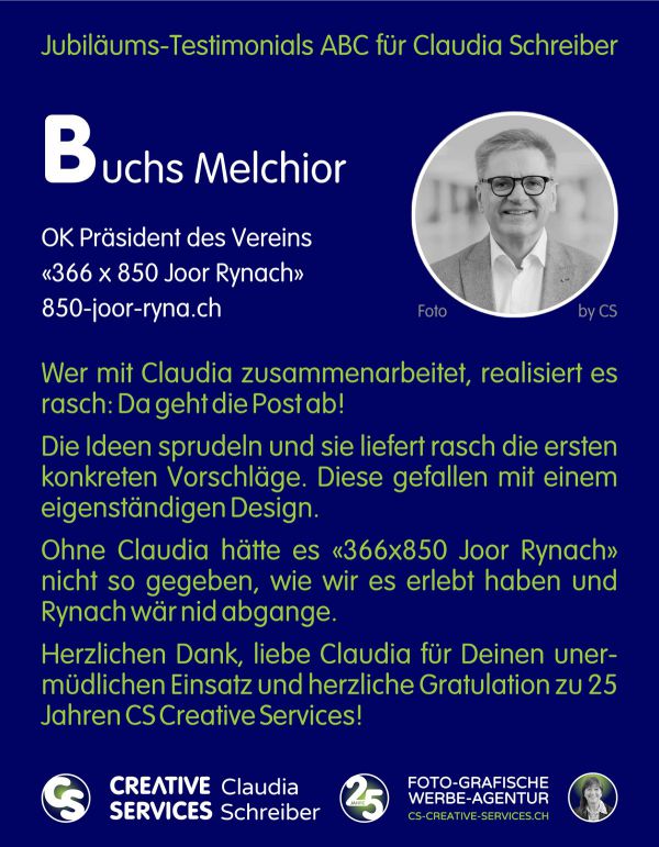 CS 25 Jubilaeums ABC 15